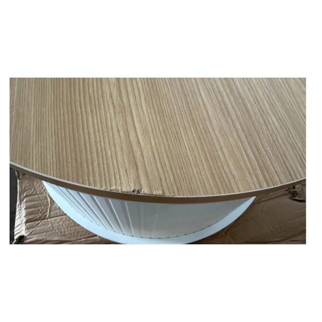 (As-is) Marche Lift-Up Storage Coffee Table 1.2m - Natural, White - 3 - 6