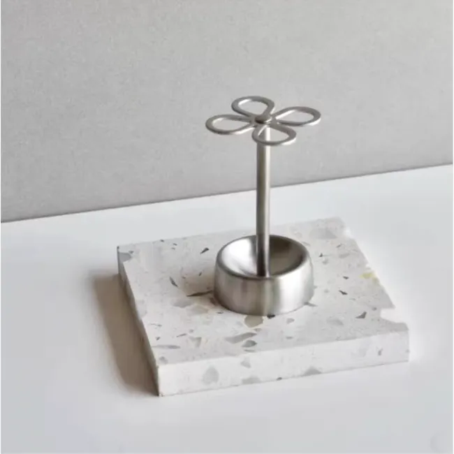 Clover Toothbrush Holder (Stainless Steel) - 4