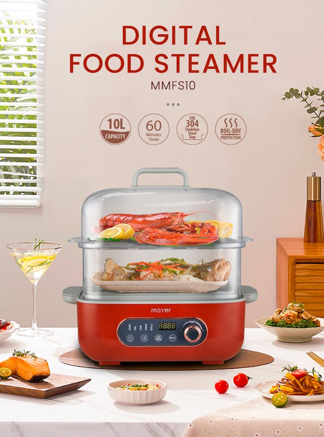 Mayer 10L Digital Food Steamer MMFS10 - 5