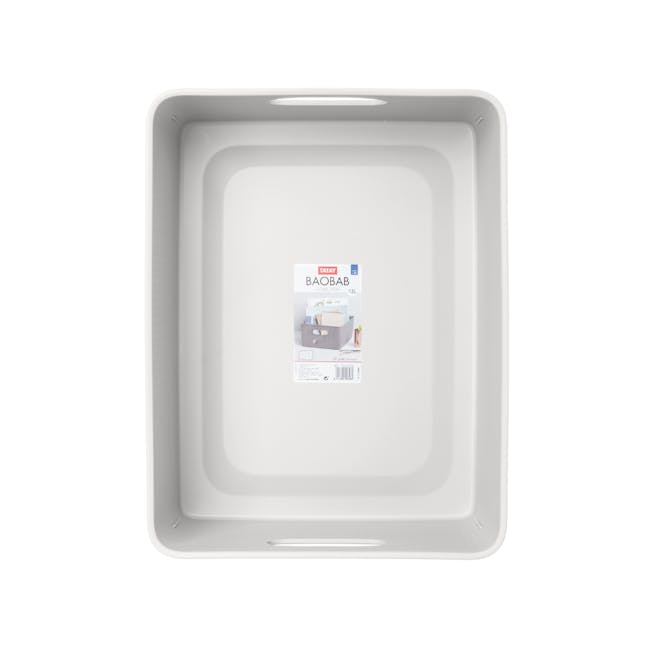 Tatay Organizer Storage Basket - White (4 Sizes) - 5L - 14