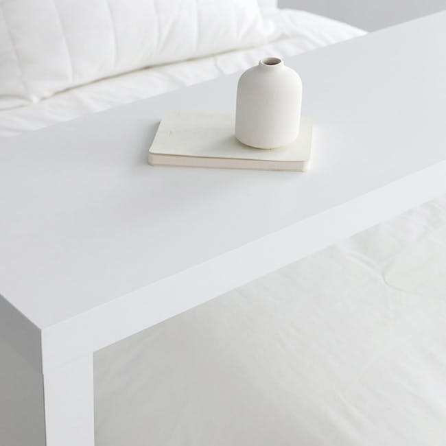 Fikk Slim Multipurpose Table 1.6m - White - 4