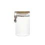 EVERYDAY Glass Jar with Bamboo Lid & Clamp (3 Sizes) - 3