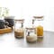 EVERYDAY Glass Jar with Bamboo Lid & Clamp (Set of 3) - 1