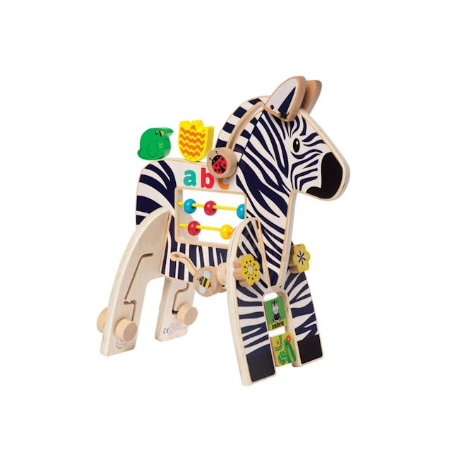 Manhattan Toy Activity Toy - Safari Zebra - 3
