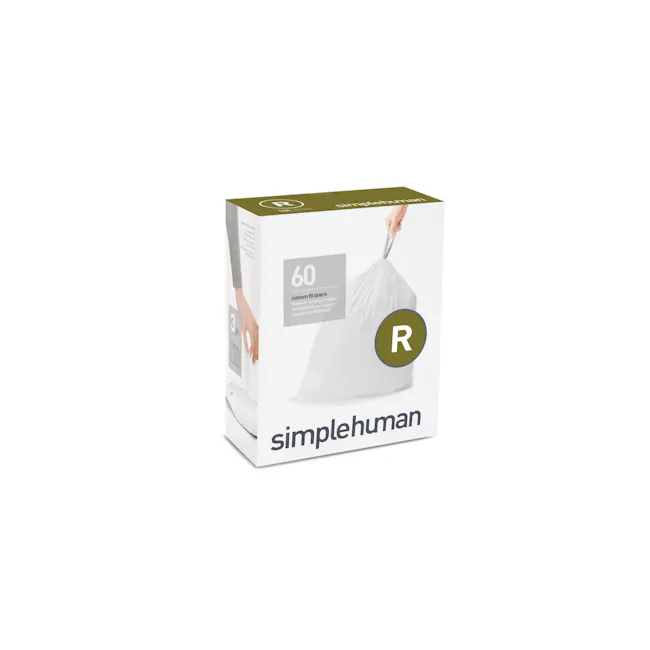 simplehuman Custom Fit Liners Code R (60 Liners) - 1