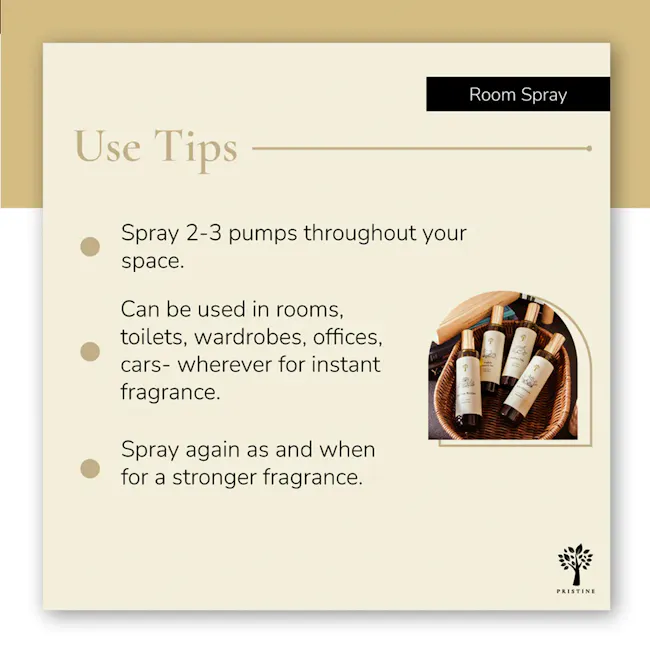 Pristine Room Spray 100ml - English Country Inn (Ritz-Carlton) - 4 - Spray, room, space, 2-3 pumps, rooms, toilets