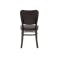 Beverly Dining Chair - Dark Chestnut, Chestnut (Fabric) - 4
