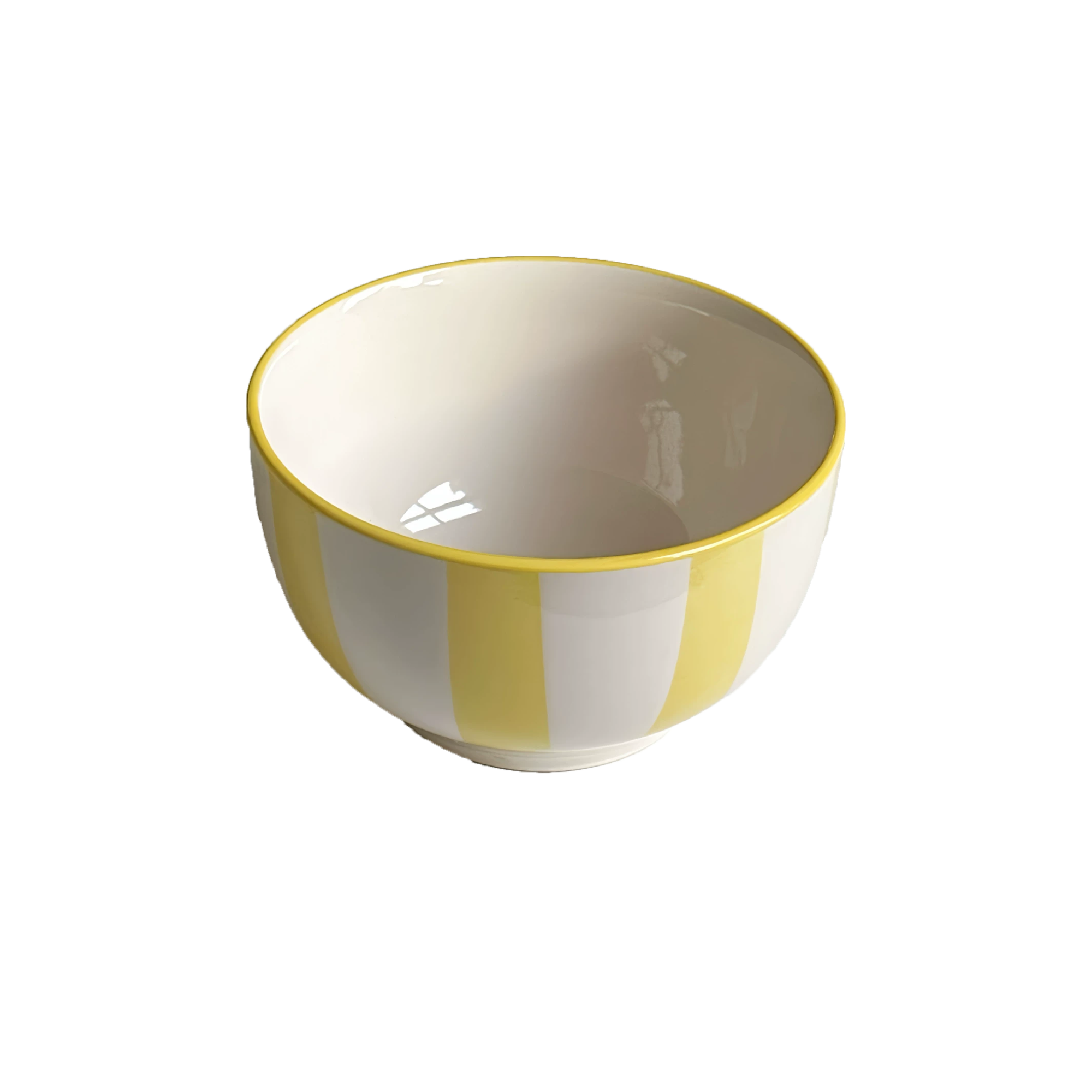 Circus Ceramic Rice Bowl - Yellow