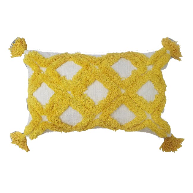 Istanbul Oblong Cushion Cover - Yellow - 0