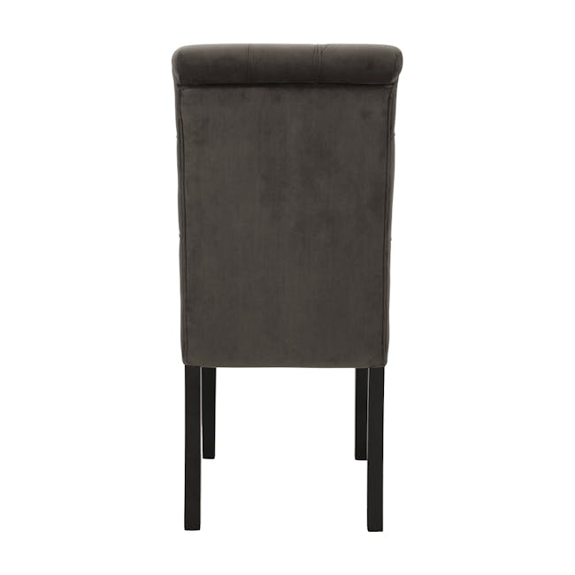 Brunswick Dining Chair - Dark Grey - 4