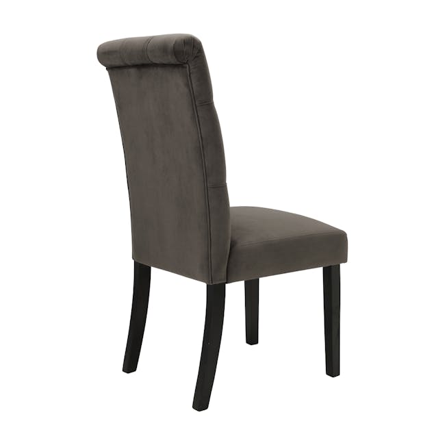 Brunswick Dining Chair - Dark Grey - 3