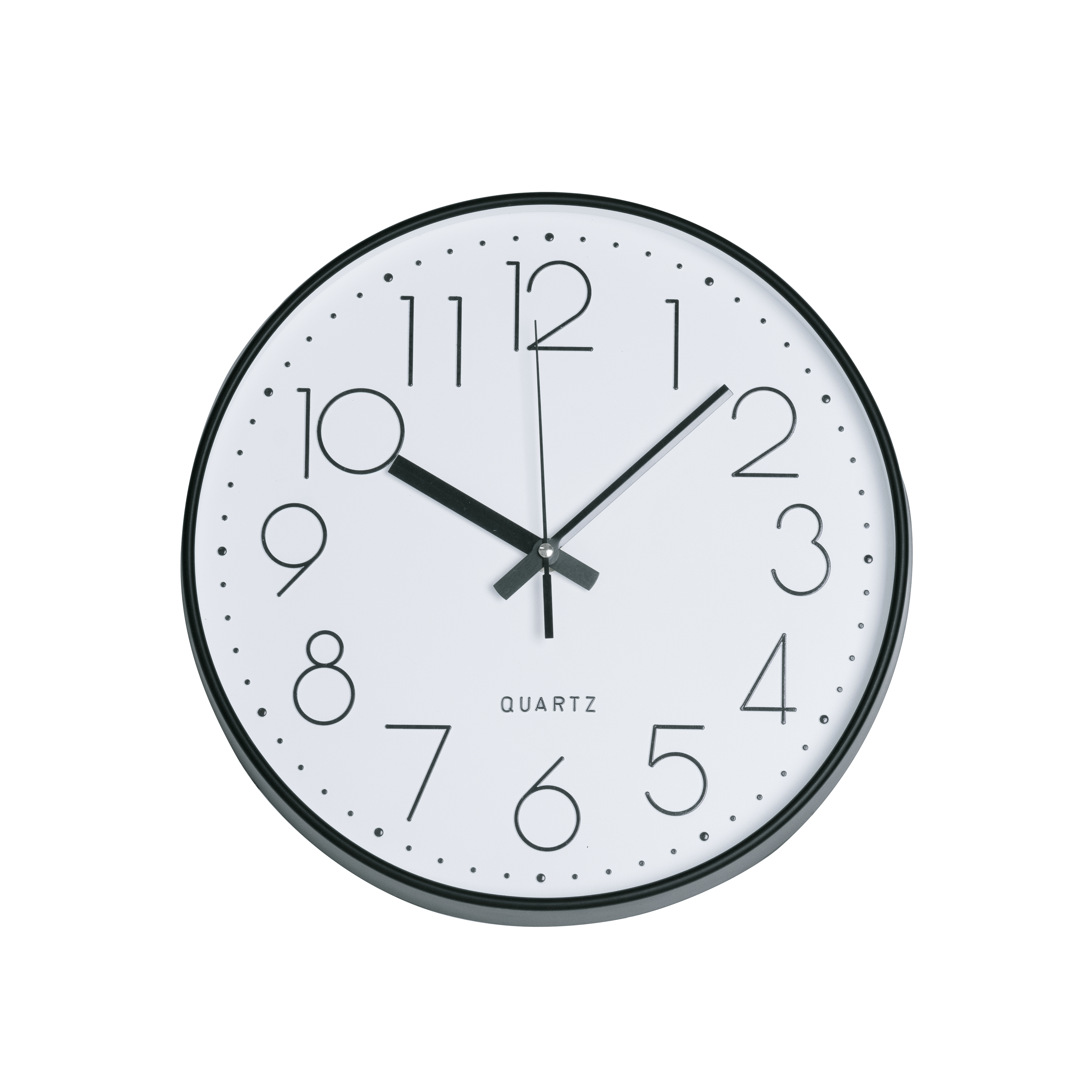 Numbera Wall Clock - White