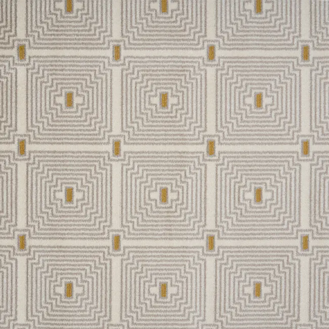 Luca Low Pile Rug - Geosquare (3 Sizes) - 6 - Mosaic pattern, geometric design, abstract art, intricate design, ornamental