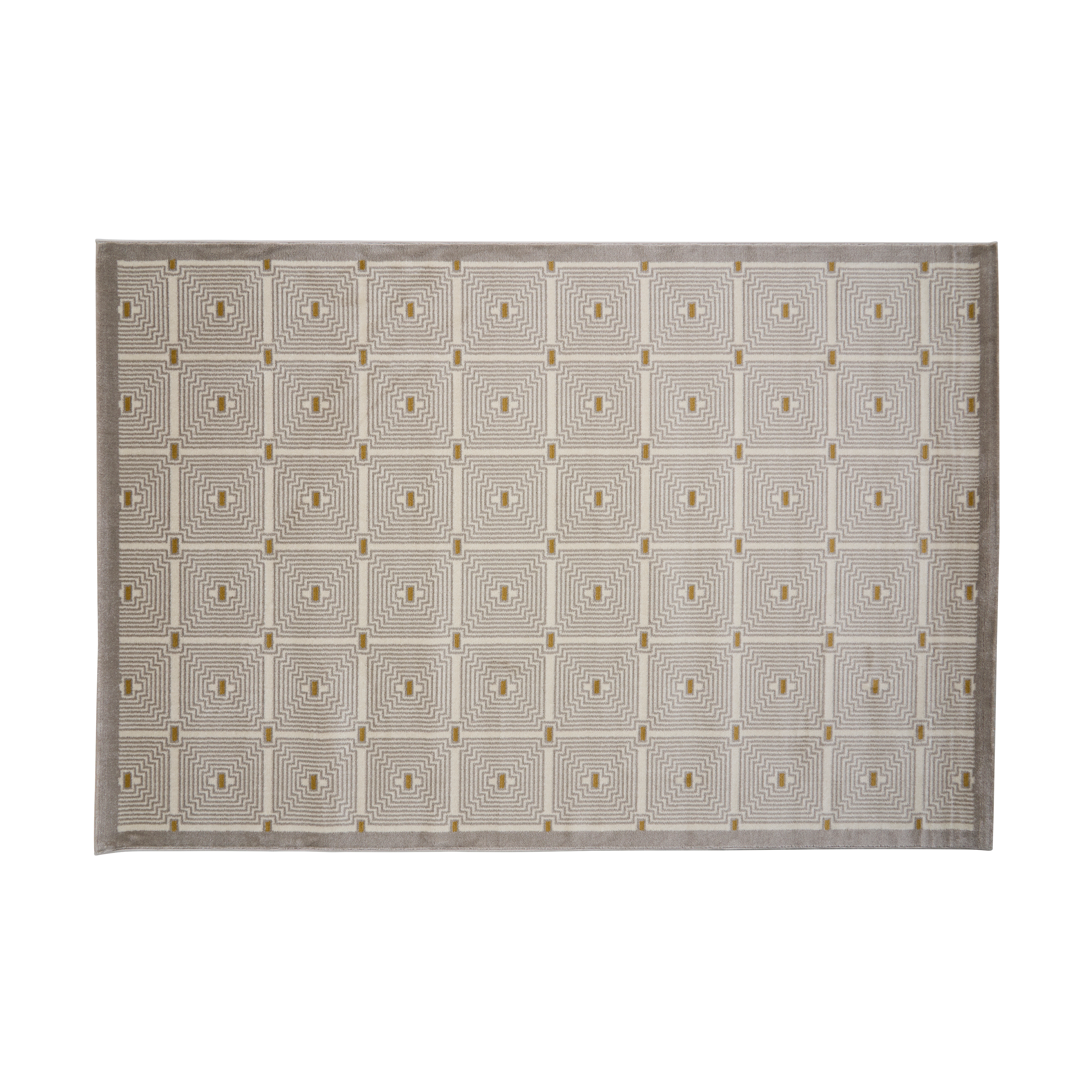 Luca Low Pile Rug - Geosquare (3 Sizes) - 2.9m x 2m