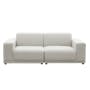 Milan 3 Seater Sofa - Ivory (Fabric) - 0
