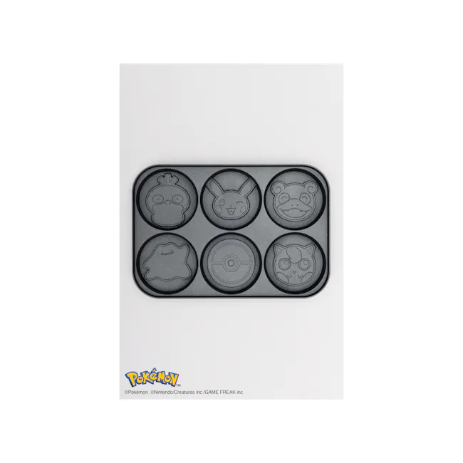 BRUNO Compact Pancake-Plate - Pokémon Special Edition - 2 - Pokémon-themed silicone molds, Customizable baking trays, Fun
