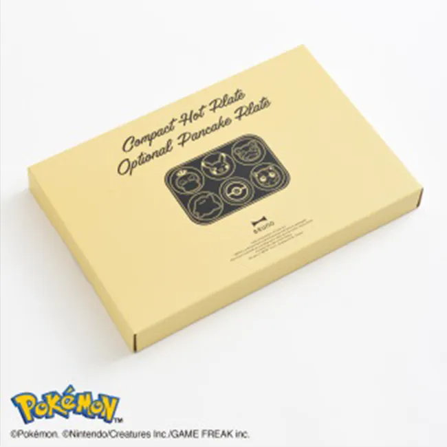 BRUNO Compact Pancake-Plate - Pokémon Special Edition - 5 - Compact Hot Plate, Optional Pancake Plates, Nintendo, Game