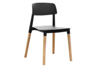 (As-is) Romeo Chair - Black