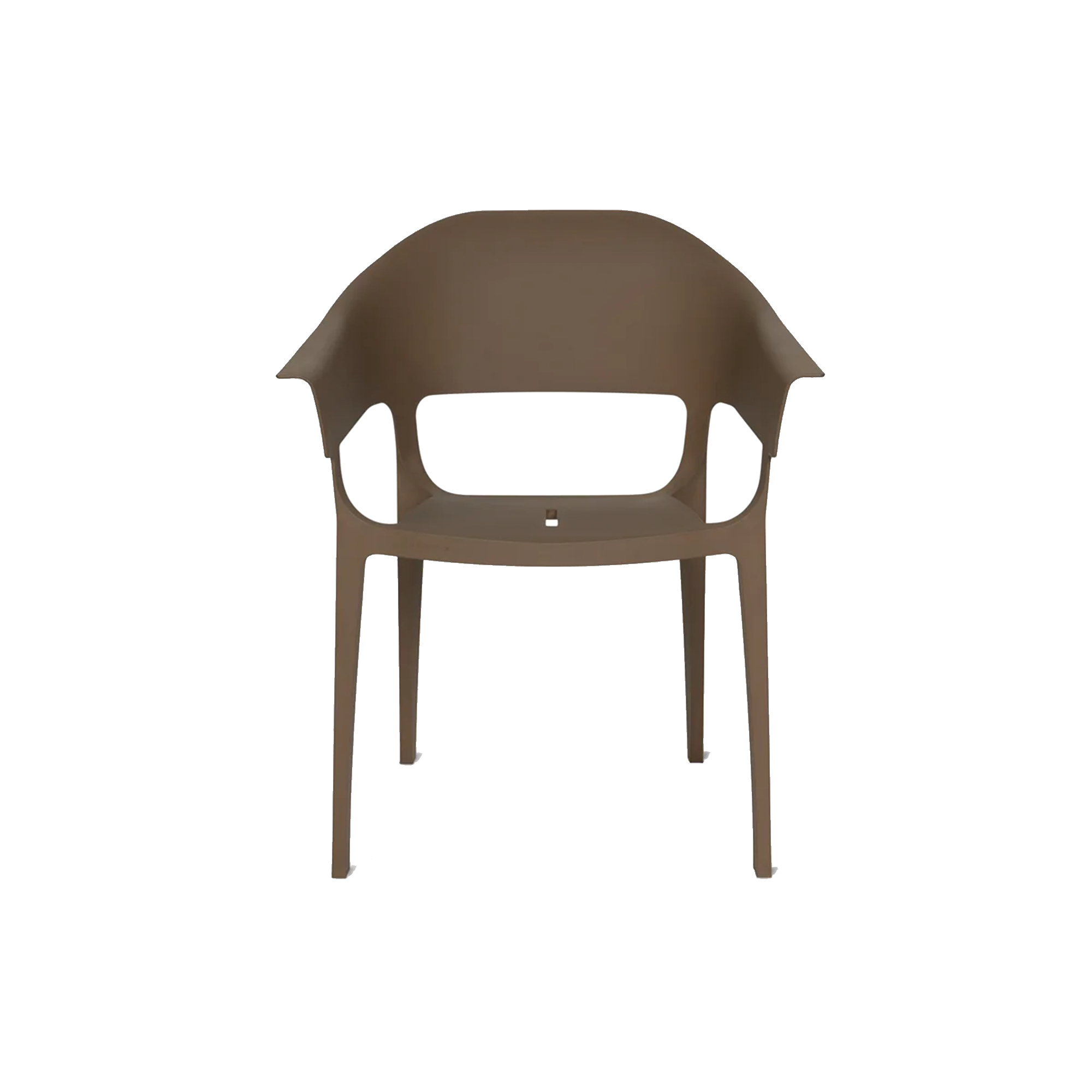 Kyo Stackable Chair - Brown