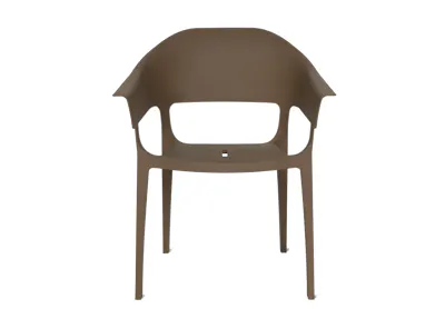 Kyo Stackable Chair - Brown