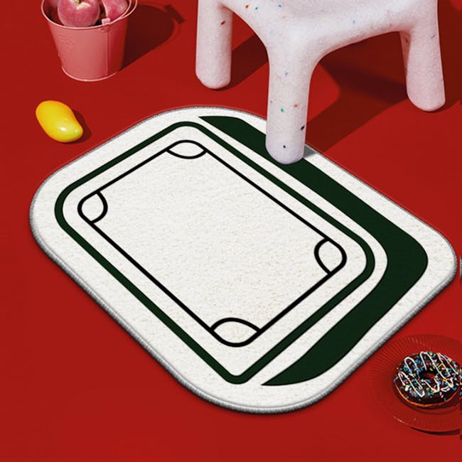 Mahjong Tile Floor Mat - Bai Ban - 1