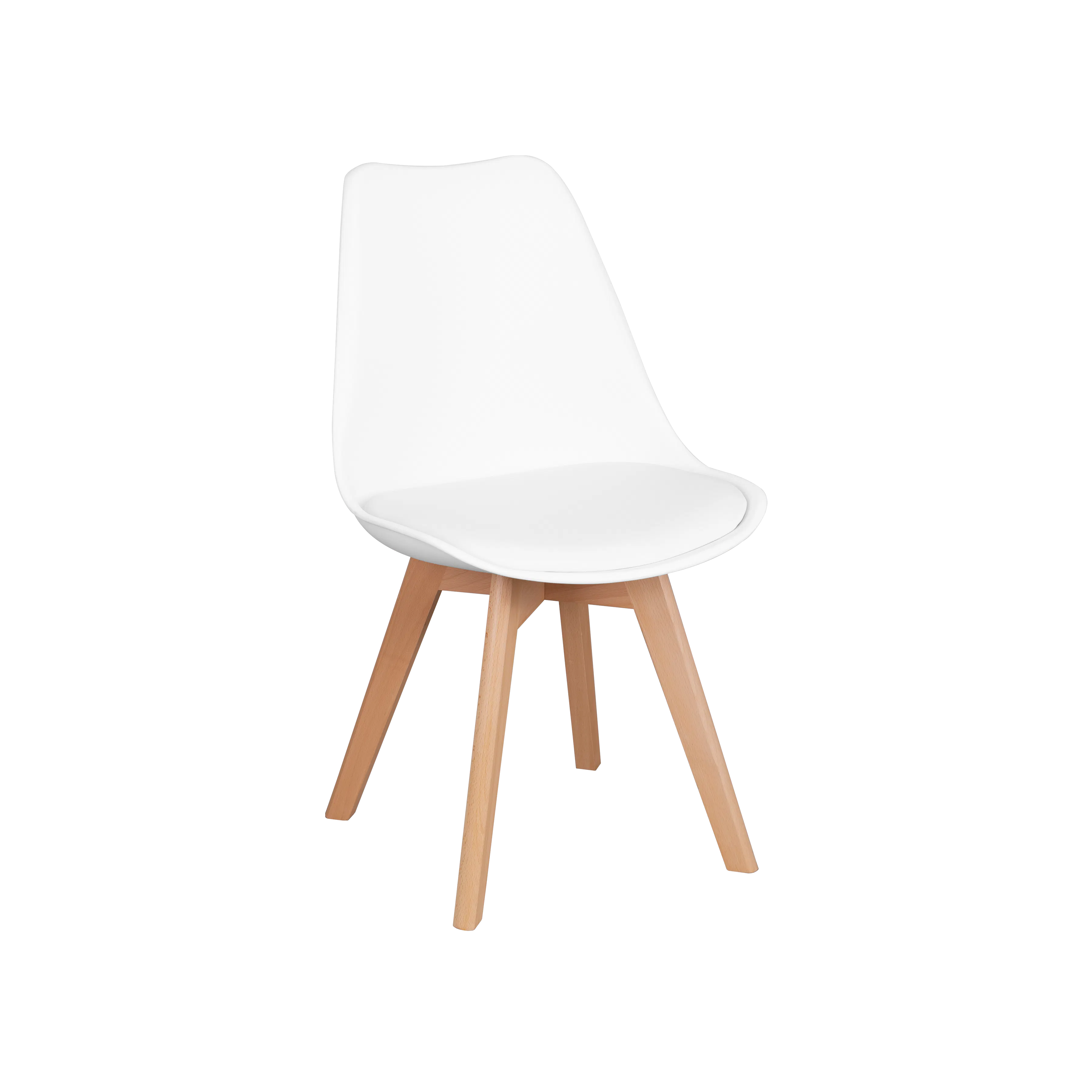 (As-is) Linnett Chair - Natural, White - 5 - 9