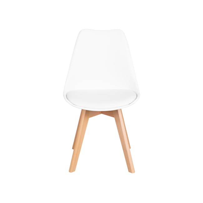 Linnett Chair - Natural, White - 4