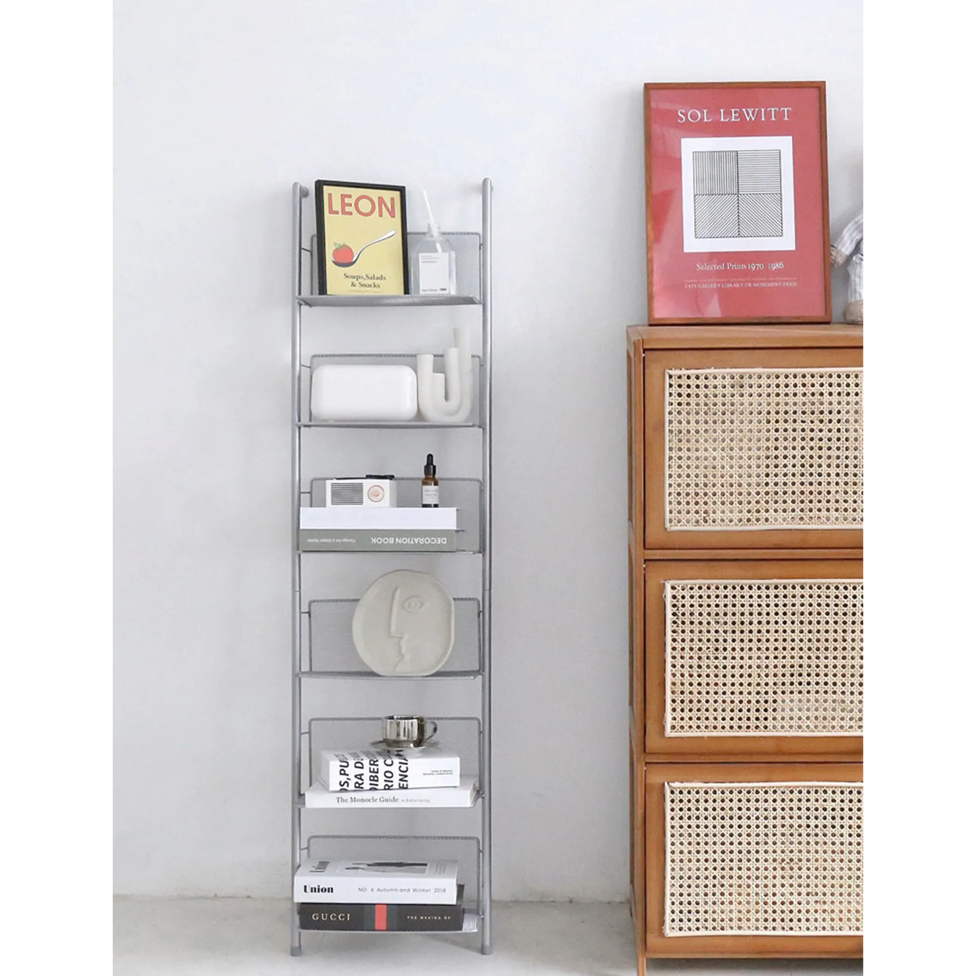 Waylon 6 Tier Leaning Shelf - 7
