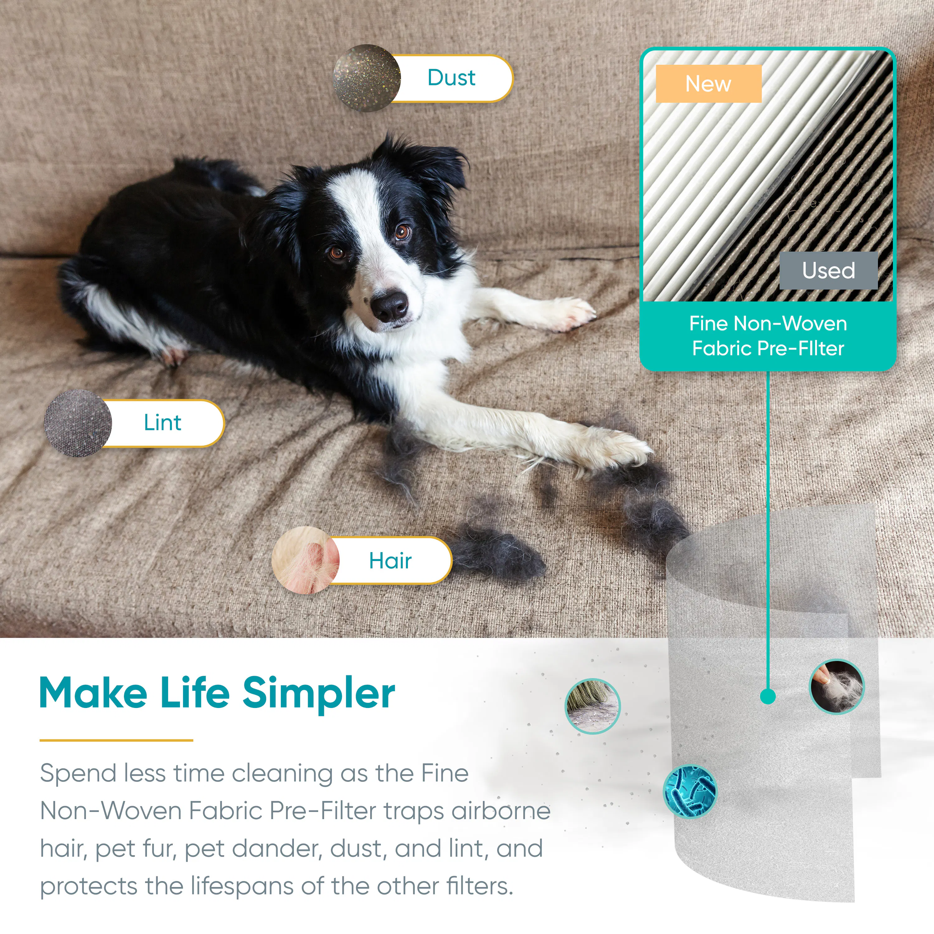 Levoit Core P350 Pet Air Purifier - 7