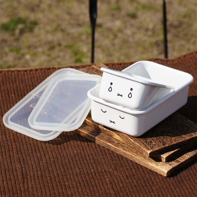 Miffy Shallow Container 2pc Set - 2