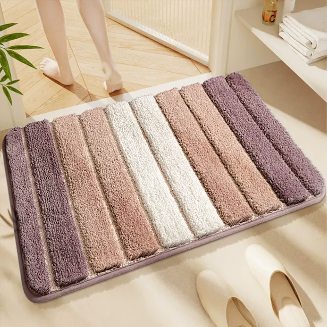 Gradient Piano Floor Mat - Navy - 5