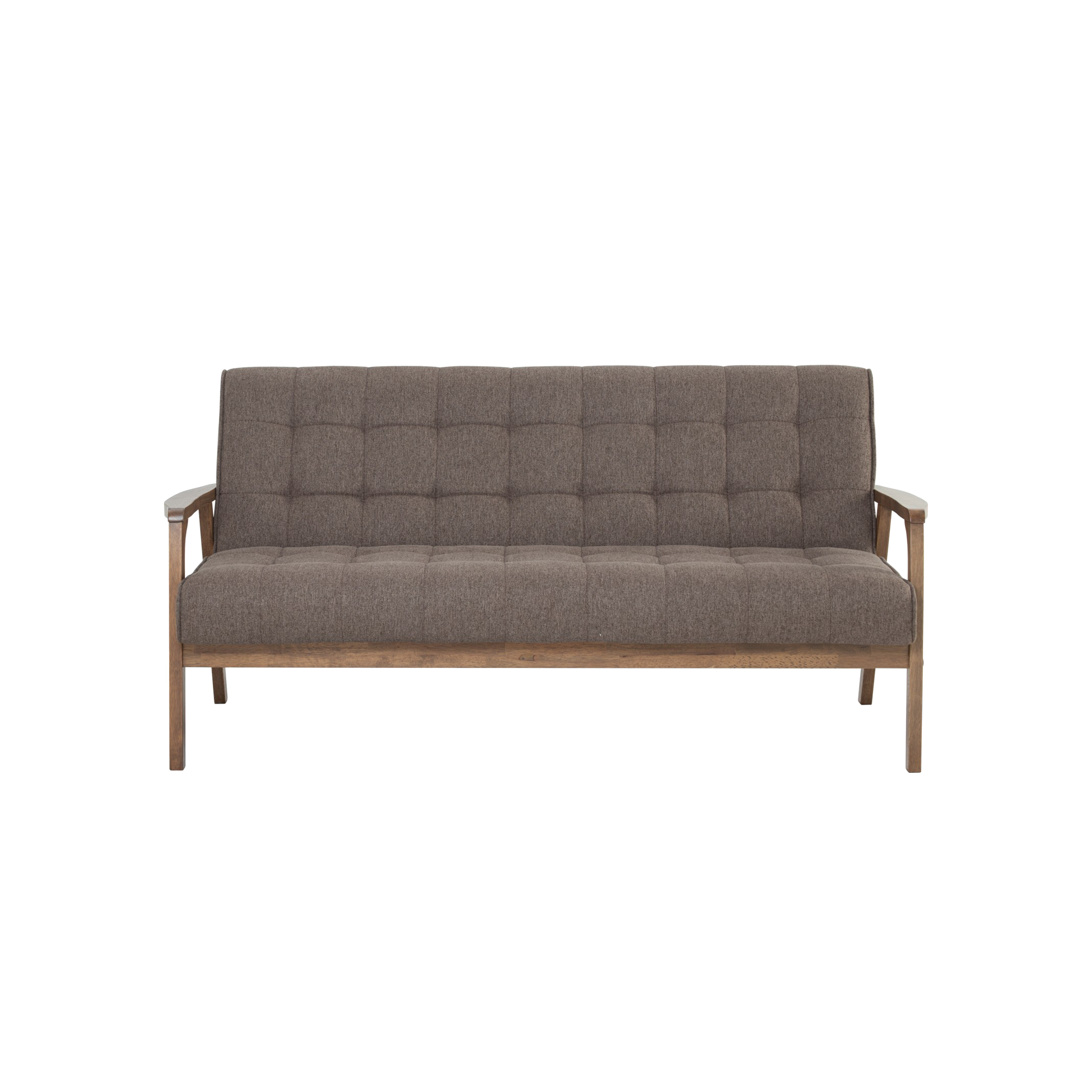 Tucson 3 Seater Sofa - Cocoa, Chestnut (Fabric)
