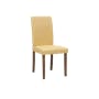 Dahlia Dining Chair - Cocoa, Caramel (Faux Leather) - 0