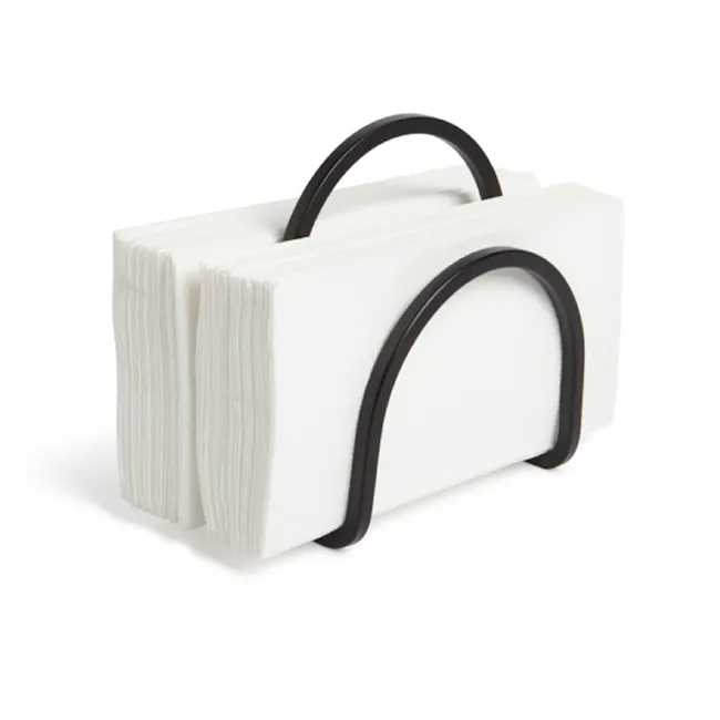 Squire Napkin Holder - Black - 1
