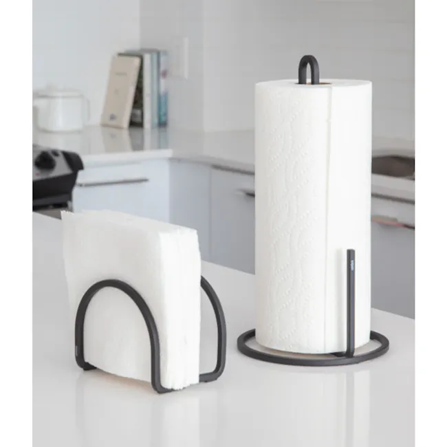 Squire Napkin Holder - Black - 3