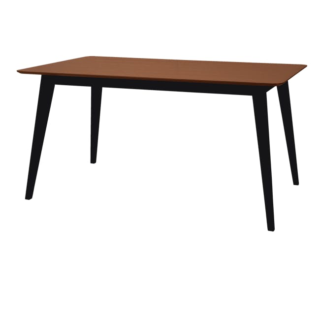 Ralph Dining Table 1.5m - Black, Cocoa - 0