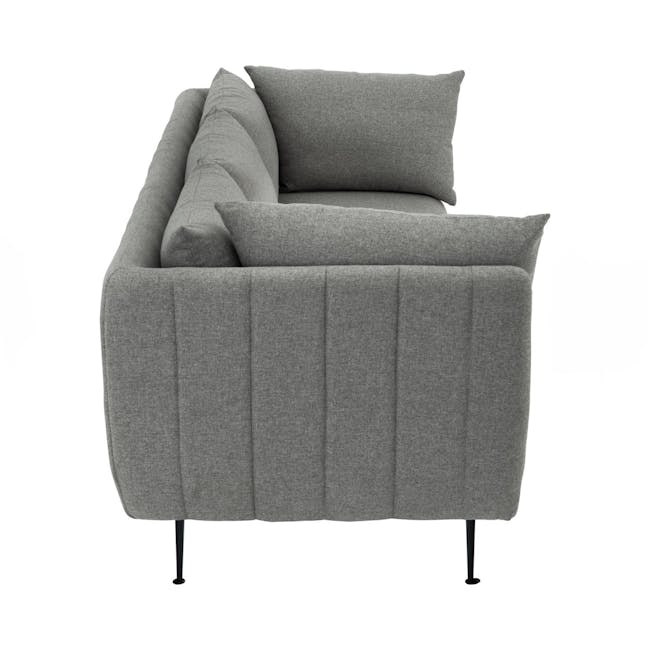 Esme 3 Seater Sofa - Silver - 8