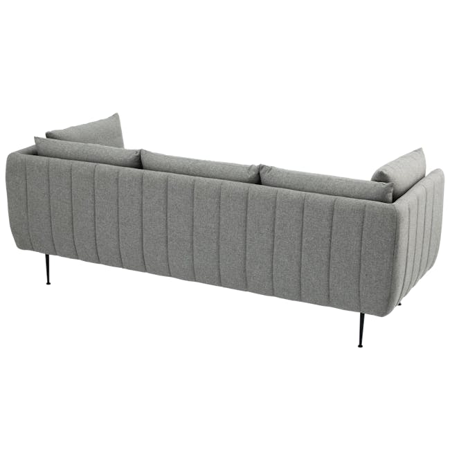 Esme 3 Seater Sofa - Silver - 2
