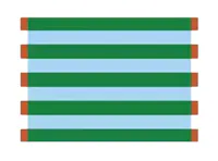 Circus Table Placemat - Sea Green