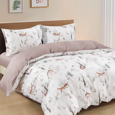Pima Cotton Full Bedding Set - Willow (3 Sizes)