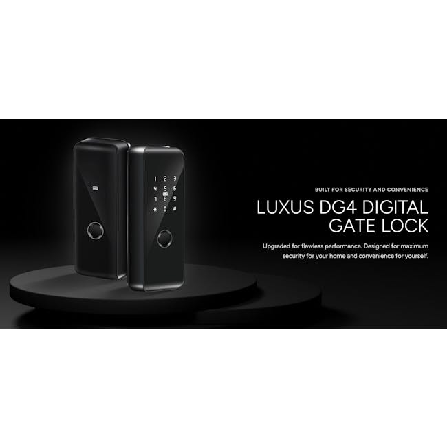 Luxus Gate & Door Bundle: Vantage Digital Door Lock + DG4 Gate Lock - 4