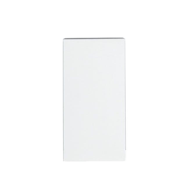 Fikk 1 Door Cabinet - White - 11