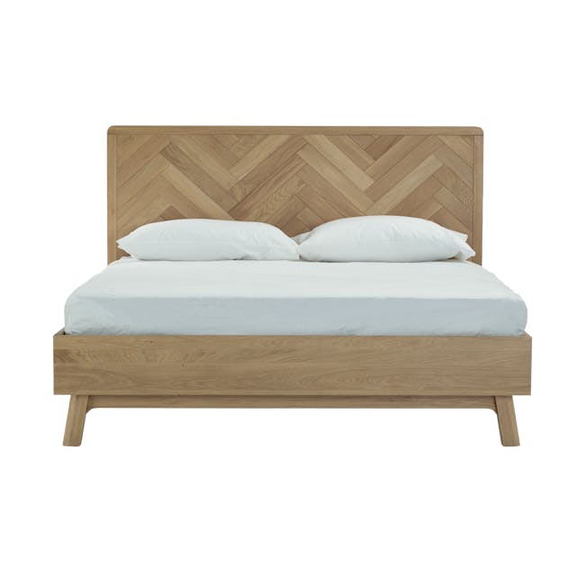 Gianna King Bed with 2 Gianna Bedside Tables - 1