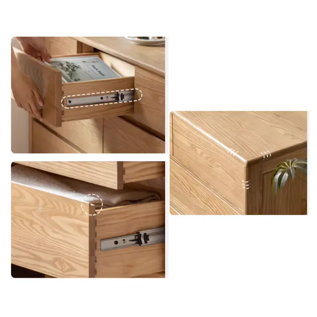 Misaro 7 Drawer Chest 1.35m - 4