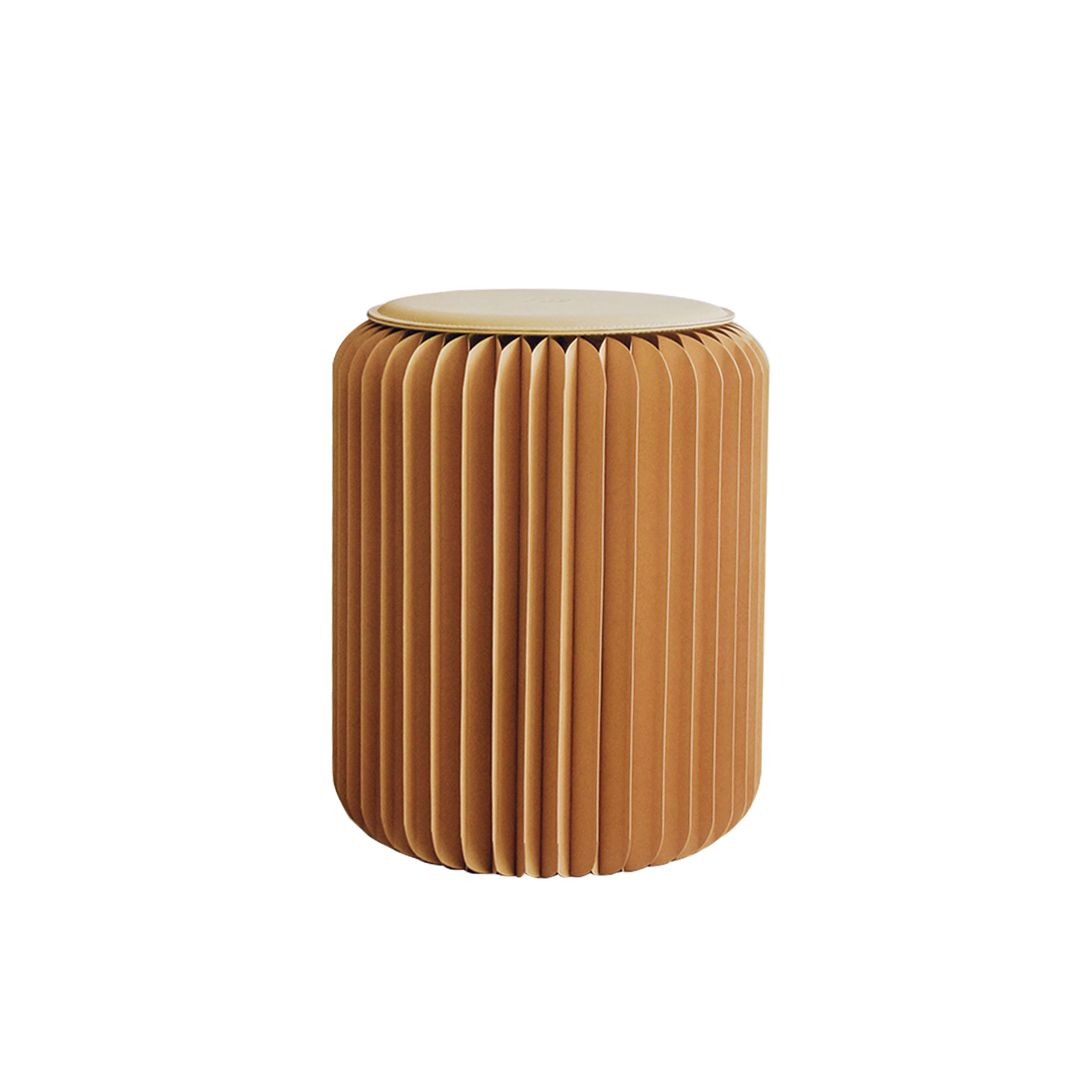 Athena Foldable Stool - Brown