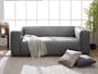 Antonio 3 Seater Sofa - Dark Grey (Premium Aniline Leather) - 1