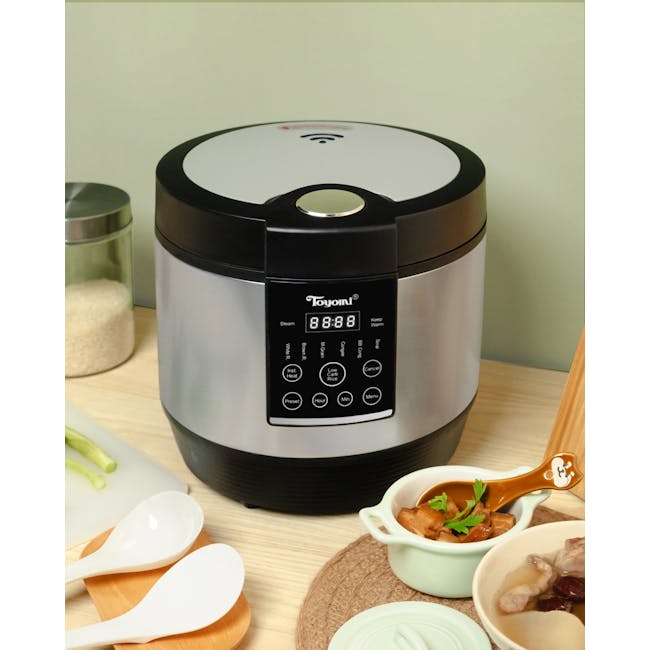 TOYOMI 1.8L SmartDiet Micro-Com Rice Cooker with Low Carb Rice RC 9512LC - 2