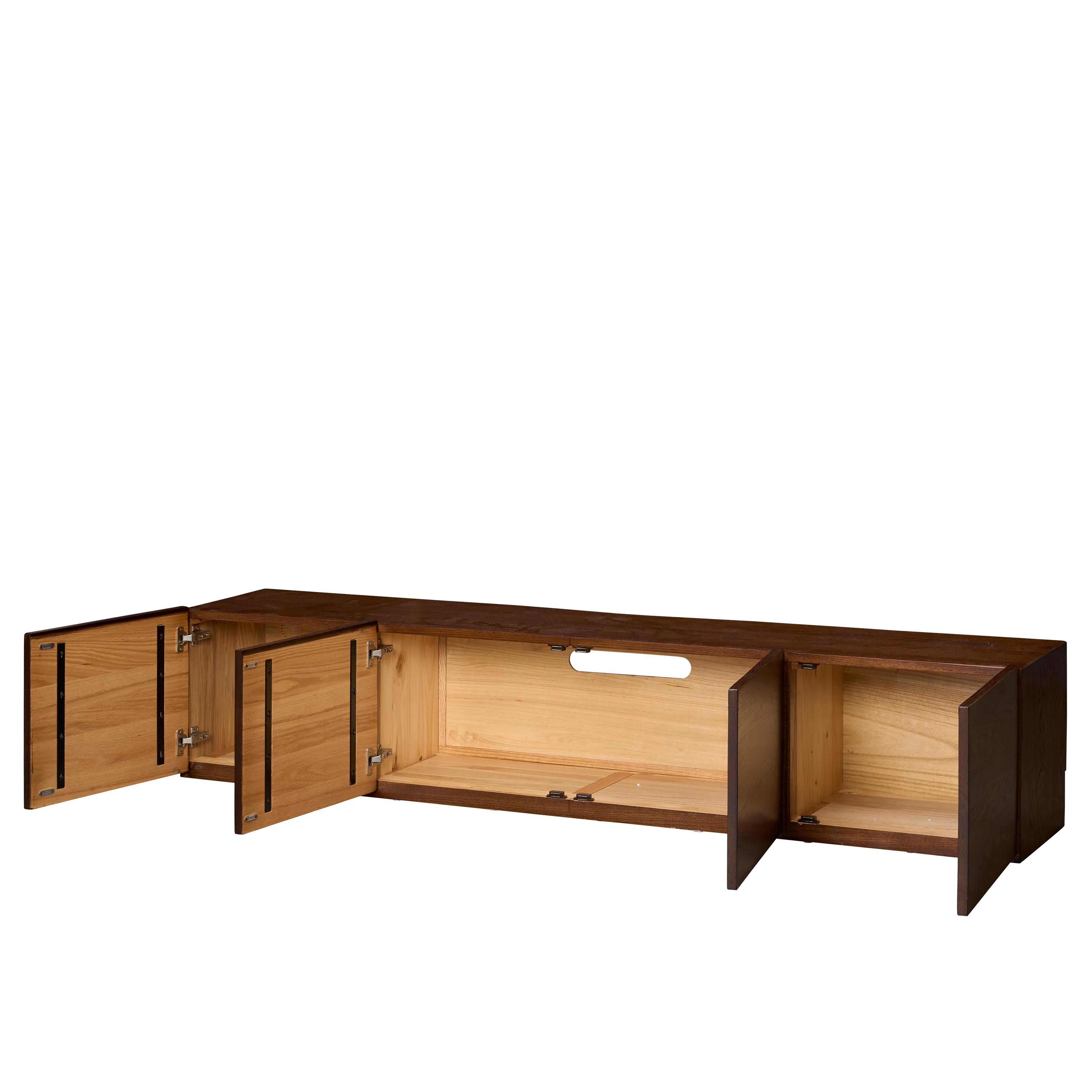 (As-is) Fyone TV Console 2m - Walnut - 14