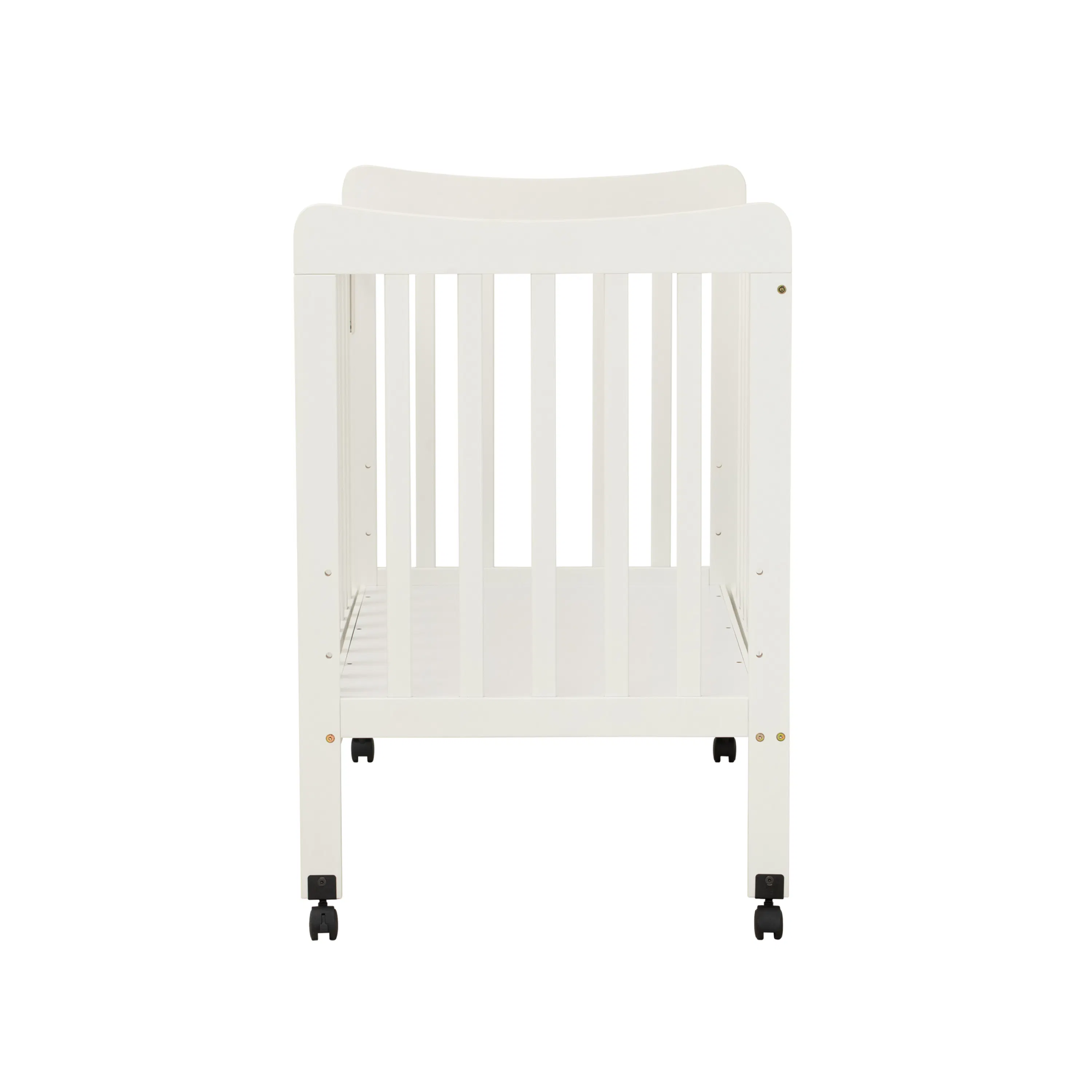 (As-is) Ayla Dropside Baby Cot with Wheels - 28