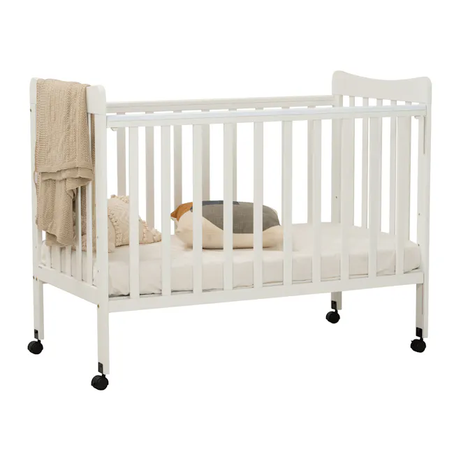 Ayla Dropside Baby Cot with Mattress - 1